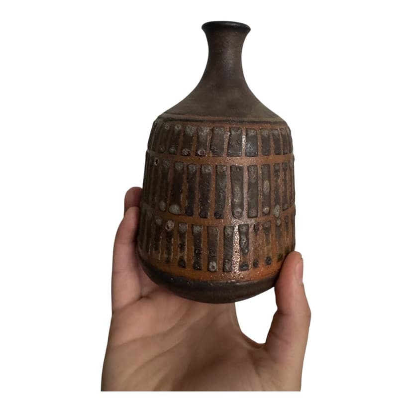 MCM Brutalist Berkshire Pottery Vase