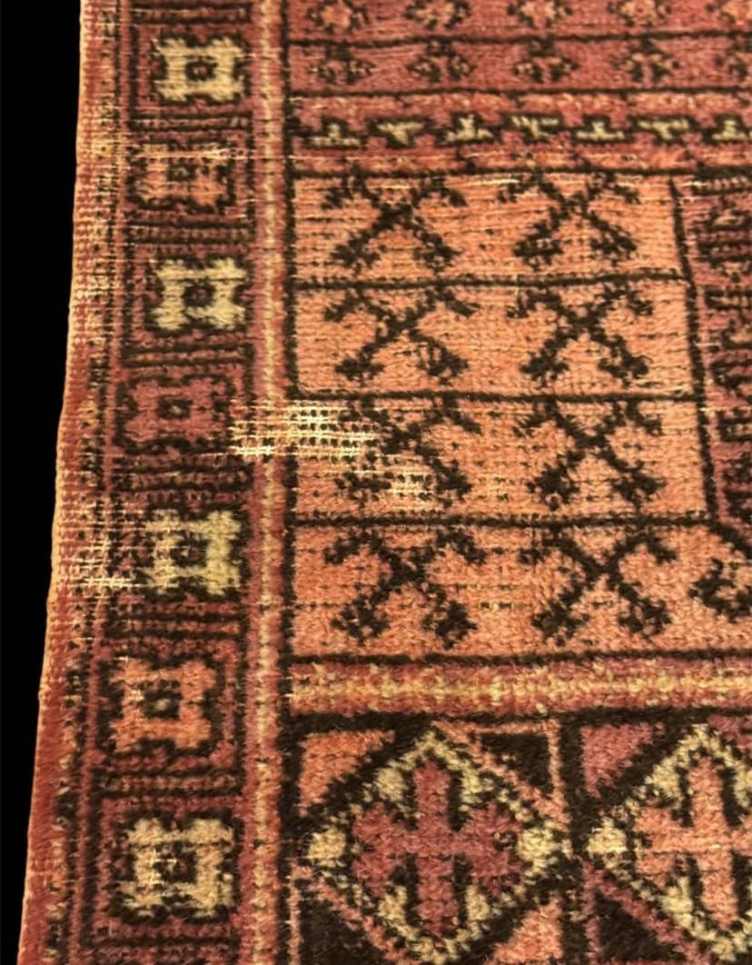 Antique Turkish Kilm Woven Prayer Rug, Pink, photo 2 of 2