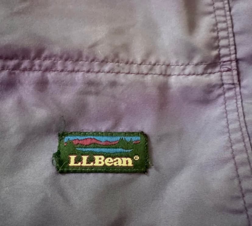 Vintage LL Bean Thermal Gradient Thinsulate Jacket, Periwinkle/Purple, photo 3 of 3