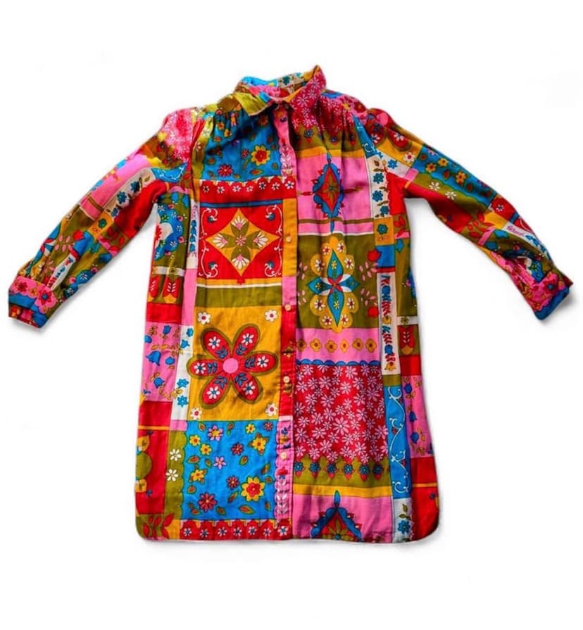 Union Made Vintage Flower Power Dress