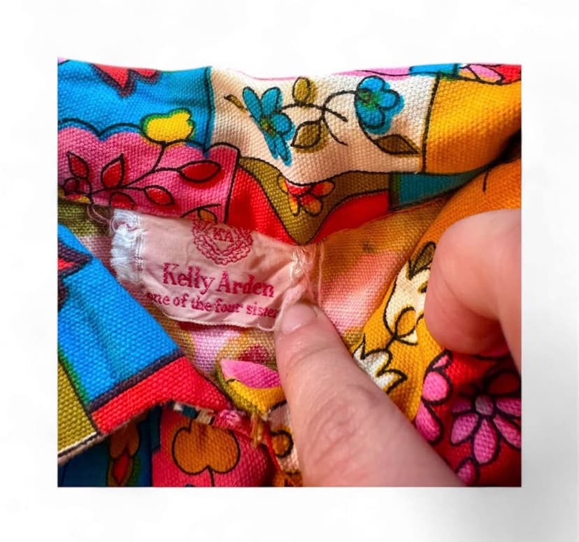 Union Made Vintage Flower Power Dress, Kelly Arden, Multi-colored, photo 3 of 6