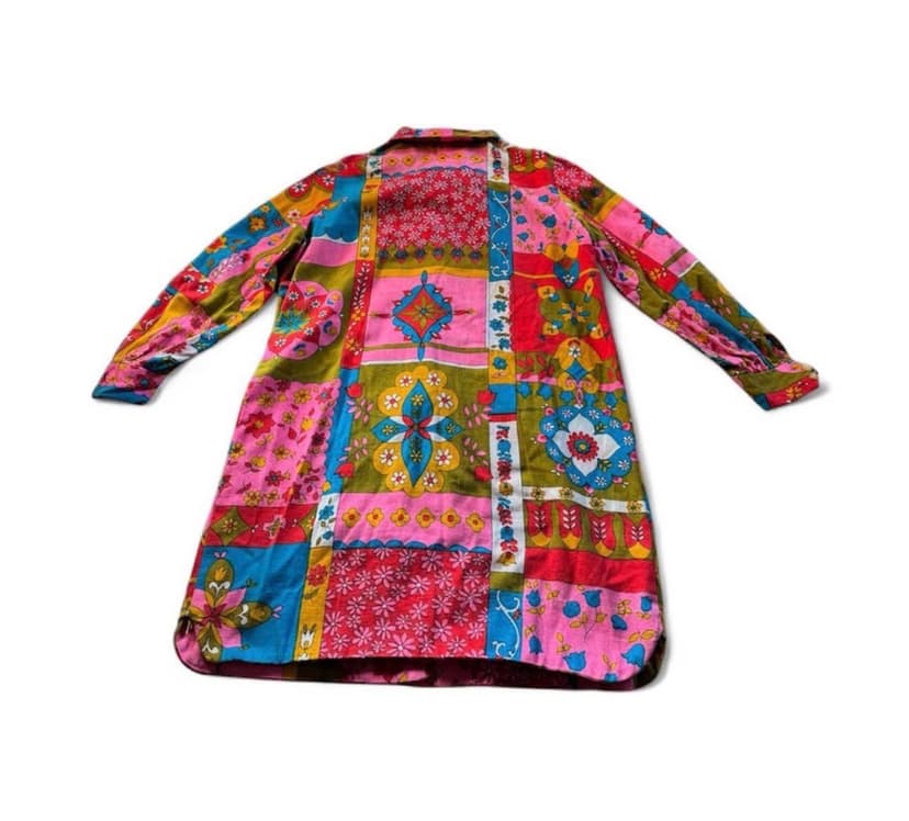 Union Made Vintage Flower Power Dress, Kelly Arden, Multi-colored, photo 4 of 6